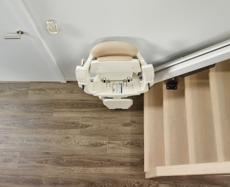 Levant stairlift remains close to wall